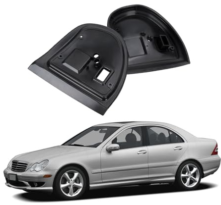 Außenspiegel Dichtung Ersatz für Mercedes C W203 S203 E W211 S211 | 1 Paar, links & rechts. Seitenspiegel- und Rückspiegeldichtung als Ersatz. OEM: A413133420, A413131418.