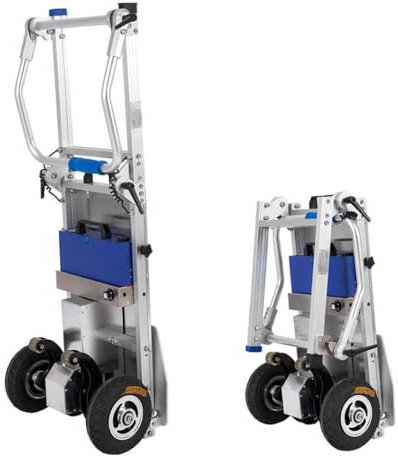 Transportwagen Für Möbel,Elektrischer Treppensteiger-Sackkarre,Zusammenklappbarer Wagen Mit Rädern,Mit Ausziehbarem Griff,Geeignet Zum Transportieren Schwerer Gegenstände A