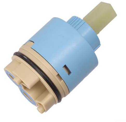 Keramikkartusche 35/40 mm für Einhandarmaturen Dusche Bad Waschbecken Küche Wasserhahn Mixer Ersatz (40 mm)