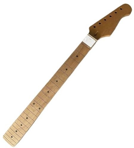E Gitarrenhals 22 Bünde 648MM Skalenlänge Keine Bünde Unvollendet DIY Teile Ersetzen