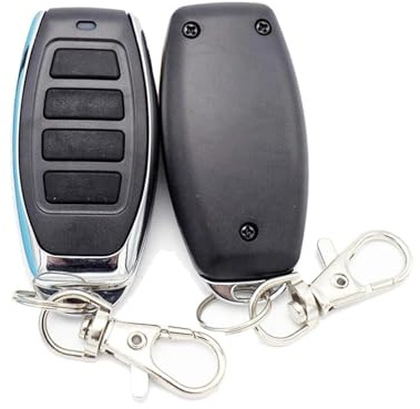 CFWWSAQ Motor Puerta Corredera 1 Uds Receptor + 2 uds Control Remoto 220v persiana Enrollable Receptor RF Control Remoto Hcs301 Control Remoto RF(2PCS Remote)