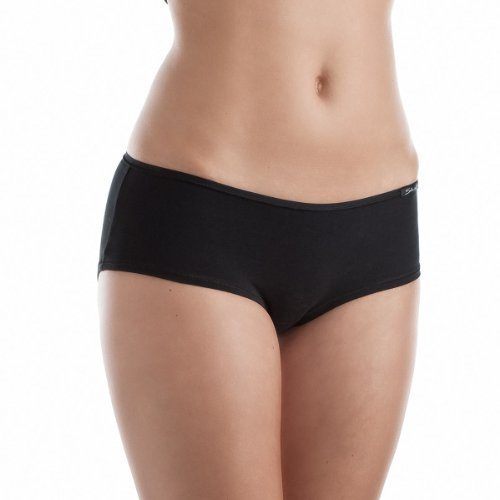 Skiny Advantage Cotton Panty 2er Pack, Slip Donna, Nero (Black 7665), 44 (Taglia Produttore: 38)