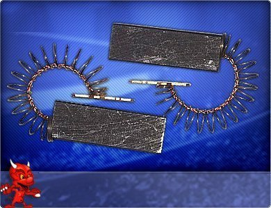 2 Kohlebürsten Motorkohlen Kohlestifte Waschmaschine für Constructa
