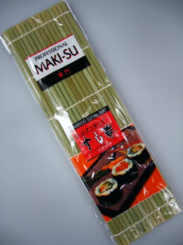 Esterilla barnizada para hacer sushi