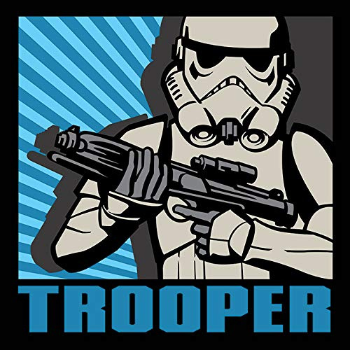 Star Wars Rebels Trooper, 40 x 40 cm, Leinwanddruck, Mehrfarbig