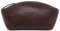 SID & VAIN Kosmetiktasche echt Leder - Schminktasche Abby - Make-Up Tasche Damentasche - Ledertasche Damen braun handgefertigt