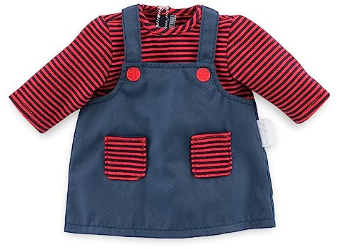 Corolle 9000110500 - Mon Premier Poupon 30cm Kleid, gestreift, für alle 30cm Babypuppen, Für Kinder ab 18 Monaten geeignet