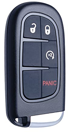 MechanMagic Key Fob Replacement Compatible for 2013-2018 Dodge Ram 1500 2500 3500 Laramie Outdoorsman SLT SXT Pickup Truck Proximity Smart Car Keyless Entry Remote Control Remote Start GQ4-54T