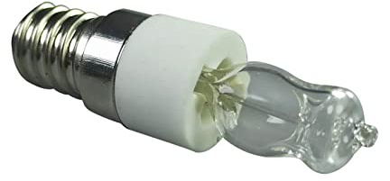 BFYNDE Lamp E14 50W Oven Light 110V/220V High Temperature 500℃ Halogen Lamp Dryer Microwave Bulb Cooker Hood Lamps (Size : A)