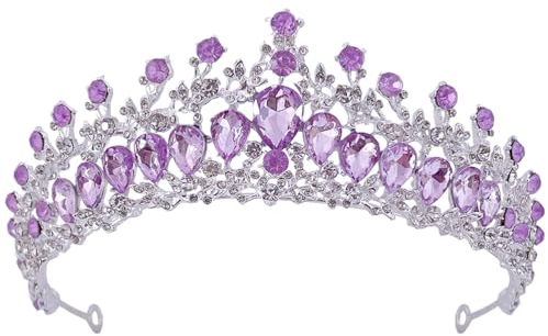 Beavorty Kopfschmuck Lilad Krone Hochzeit Kopfschmuck Für Die Braut Strass Hochzeitsdekor Mädchen Haarschmuck Braut Strass Tiaras Hochzeit Für Diademe Kronen Für Geburtstag