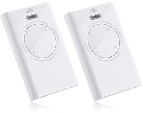 pepape 2 Pack 433MHz Gate Fob for FAAC XT4 433 SLH LR | XT2 433 SLH LR, XT2 433 SLH, XT4 433 SLH Remote Control