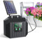 Biling Solar Drip Irrigation System Kits 15M 3.5W 400 ml/min Solar Automatic Watering System for Plant, 6 Modes Self Watering System for Plants Drip Feeders Plants Garden, Greenhouse, Terrace