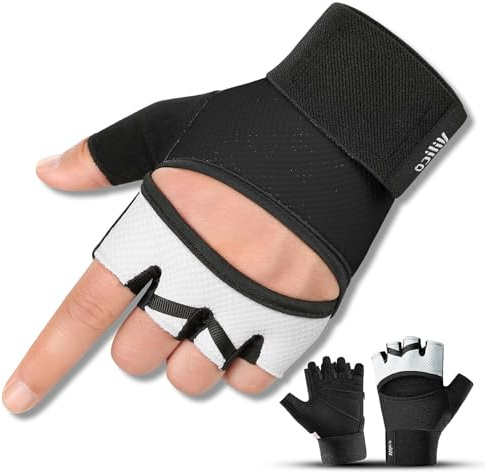 Gants de Fitness, Gants de Sport pour Femmes, Doux et Respirants, Antidérapants et Épais, Protection de la Paume, Adaptés au Cyclisme, au Fitness, à l'Haltérophilie, à l'Entraînement, à l'Aviron