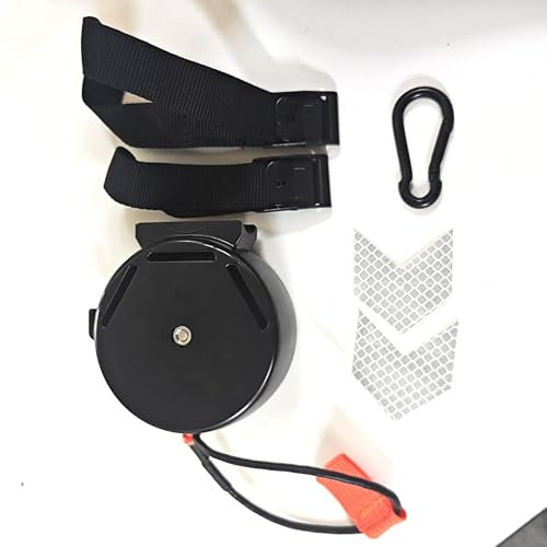 CEMOFE 2m Bicycle Towing Strap Bike Tow Rope for Kids Retractable Bicycle Tow Rope with Reflective Strap & Sticker Portable Universal Safe Traction for Adult Child Pull