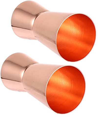 LABRIMP 2 pezzi Misurini per Cocktail Acciaio Inossidabile per Bar Feste e Speciali Facili da e Riutilizzabili Capacità Design e Portatile