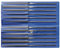 CORRADI-Nadelfeilen-Set, 12-teilig, Schweizer Hieb 2, 160mm, 12314084 – Für die mittelfeine Präzisionsbearbeitung kleinster Flächen, Durchbrüche, Geometrien, Profile und Radien