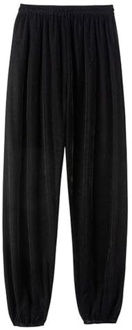 XUHCLY Adult Karate Trousers,Martial Arts Karate Suit,Kung Fu Pant Women Men Traditional Karate Tai Chi Pants(Size:S,Color:Black)