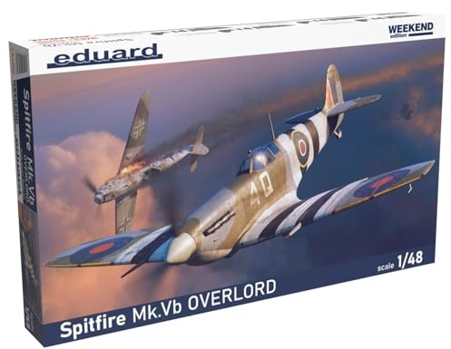 Eduard - Maquette Avion Spitfire MK.VB Overlord Weekend Edition 84200| 1:48 Maquette Char Promo