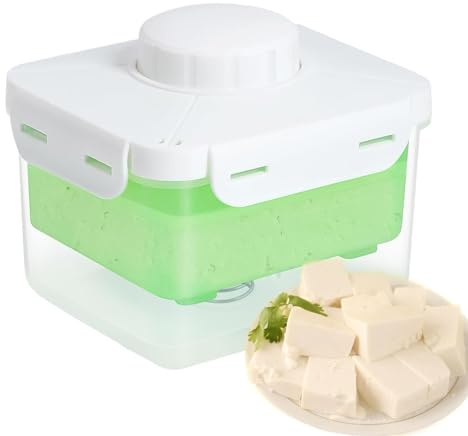 Paneer Maker Press - Paneer Cheese Press Household Drainage Tank | Paneer Drainer and Strainer Paneer Maker Easily Remove Water | Pressing Firm Drainer and Strainer Paneer Maker Cheese Press for Home