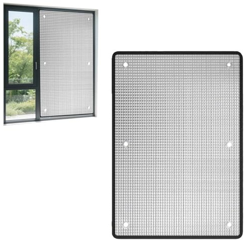 Película Reflectante Para Ventanas – Lámina Aislante De Aluminio Con Ventosas Protección Solar Y Térmica Privacidad Total Para Hogar Oficina Y Balcón(Negro)