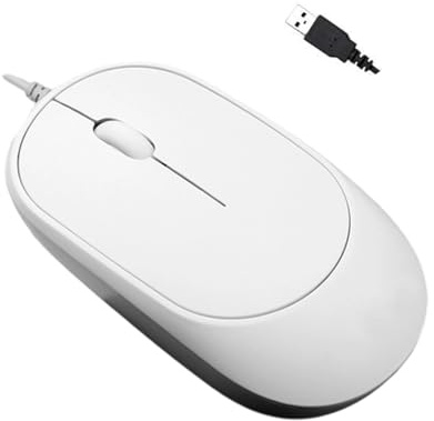 ZYHARUKO Souris optique anti-interférence 150 cm 1000 DPI pour PC Station de travail Mince Antistatique USB Industriels