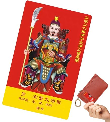 Generisch Biglietto di auguri di Capodanno cinese | Pezzo da collezione in rame come souvenir,Biglietto di auguri per denaro | Per la felicità successo casa decorazione borsa da viaggio celebrazione