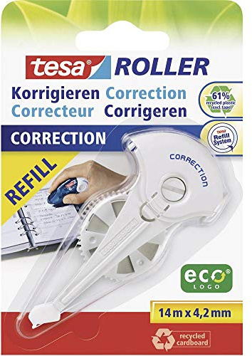 tesa Nachfuellkassette Korrekturroller ROLLER 59976 4.2mm Weiß 14m 1St.