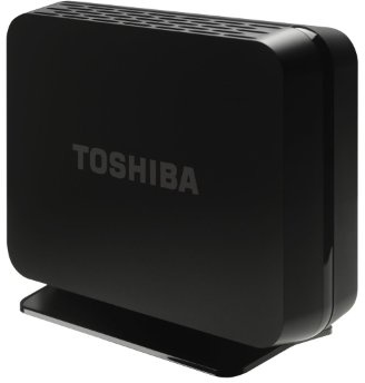 Toshiba HDNB120EKEG1 Servidor NAS de Escritorio STOR.E Cloud SATA de 1 bahía de 3.5 Pulgadas, Color Negro