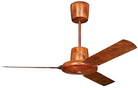 Vortice Nordik Evolution 140 WG - Ventilatore da soffitto (Ø x A), 142 cm x 325 mm, colore: legno di radice