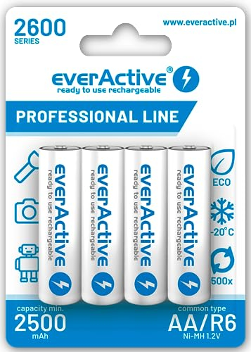 R6 AKU 4BL everActive 2600 Professional Line