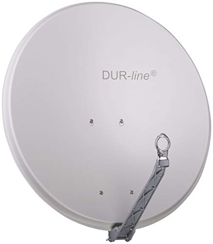DUR-line Select - Parabola satellitare in alluminio, 75 cm/80 cm