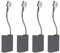 OTOTEC 2 Pares de Cepillos de Carbono para Amoladora Angular 1607014171 - Corte Automático 22x16x6,3 mm - Compatible con Bosch GWS 18-230, 19-230, 20-230 H, 21-230