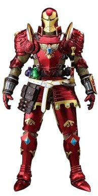 Beast Kingdom Medieval Knight Iron Man DAH-046 Dynamic 8ction Action-Figur, Mehrfarbig