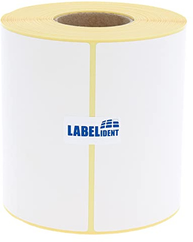 Versandetiketten DHL, DPD, Fedex, GLS, Hermes, UPS - 101,6 x 210 mm - 250 Thermo-Eco Papier Etiketten auf 1 Rolle(n) mit 40 mm Kern, Thermodirekt Etiketten selbstklebend