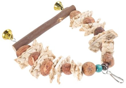 YARNOW Giocattolo Molare Per Pappagalli Giocattolo Da Masticare Per Animali Domestici Gabbia Per Uccelli Materiale Sicuro Per