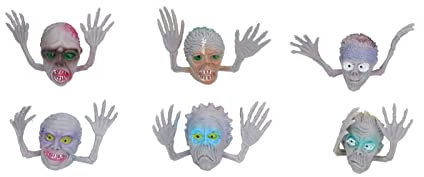 Mini-Monster-Fingerpuppen, Lustiges Cartoon-Interaktives Halloween-Spielzeug , Stundenlanger Spaß mit Erwachsenen, PVC-Material
