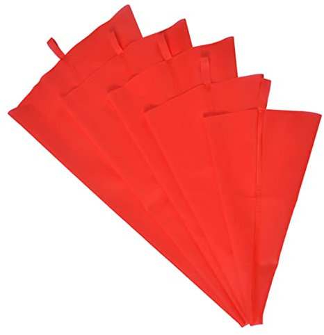 MAGICLULU Mangas Pasteleras Reutilizables 5 Piezas (25,4-45,7 Cm) De TPU Grado Alimenticio para Decoración De Pasteles y Glaseado Repostería y Cocina Profesional