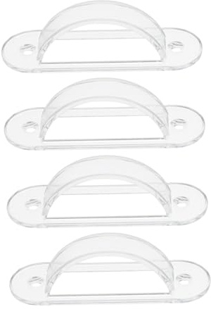 GARVALON 4piezas Protectores Decorativos Cubre Interruptor Seguridad Cerradura Prueba De Luz Bloqueador Guardia Eléctrico Simple Pared Guía
