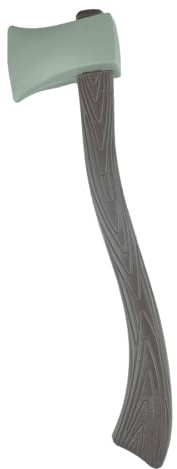 Ascia divertente spaventosa realistica per Halloween, cosplay, carnevale, Halloween, manico lungo