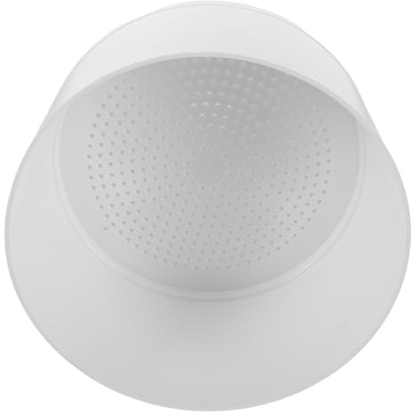 Cabilock Embudo Buchner De Plástico Pp 150 Mm Blanco Para Filtración y Llenado De Botellas, Embudo De Laboratorio y Cocina, Para Separar Sólidos y Líquidos, Uso En Laboratorios y Camping
