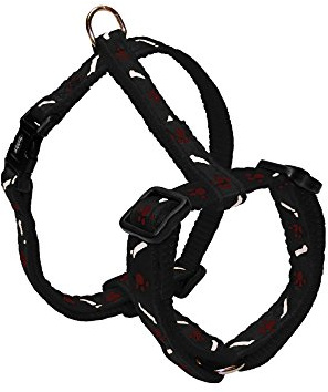 Nobby Geschirr Mini, schwarz Brust 20-35 cm, B: 10 mm, 1 Stück