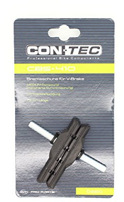 CONTEC Bremsschuh CBS-410 Für V-Brake,70 mm, Paar, schwarz