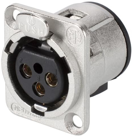Neutrik XLR-Einbaubuchse 3polig, NC3FDV