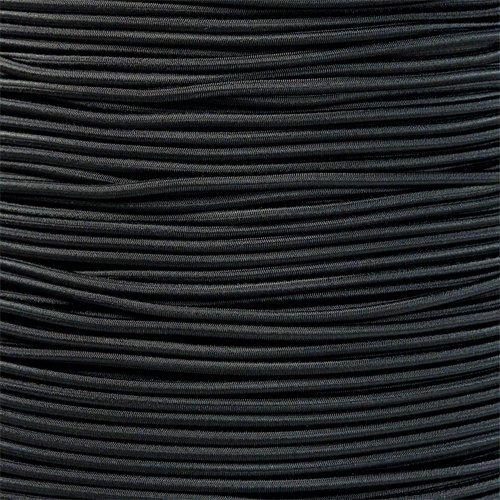 Golberg Gummiseil, 0,3 cm Durchmesser, elastisches Stretch-Seil für individuelle Bungee-Längen – (schwarz, 3 m)