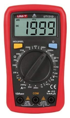 UNI-T UT131D Serie UT131 Multimeter Palm Größe 200V-250V AC 2000µA-10A