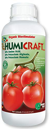 HuminTech HUMICRAFT Liquid 1l Wachstumsförderung für Gemüse, Obst, Blumen & Rasen