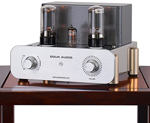 Douk Audio F5 Mini 6L6/EL34/6550/KT66 Röhren Leistungsverstärker Heimkino Stereo HiFi Class A Single Ended Vollverstärker Valve Tube Power Amplifier