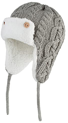 SEAUR Baby Mütze Herbst Winter Strickmütze Kleinkind Fleece Gefüttert Wintermütze mit Ohren - 1-2 Jahre
