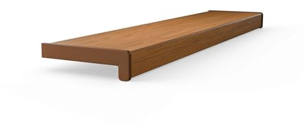 Seiletech.de Winchester Banc de fenêtre en PVC | 35 cm x 100 cm | Rebord de fenêtre | Pour l'intérieur | Intérieur | Vendu au mètre | Décoration | Plastique