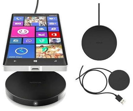 Genuine Original Nokia Battery Akku Wireless Charger Dock DT-601 Qi INPUT 5V, 1.5A OUTPUT 5W For Nokia Lumia 820/920/925/930/1020/1520 or Will Charge Any Wireless Phone/Tablet (BULK PACKAGING)